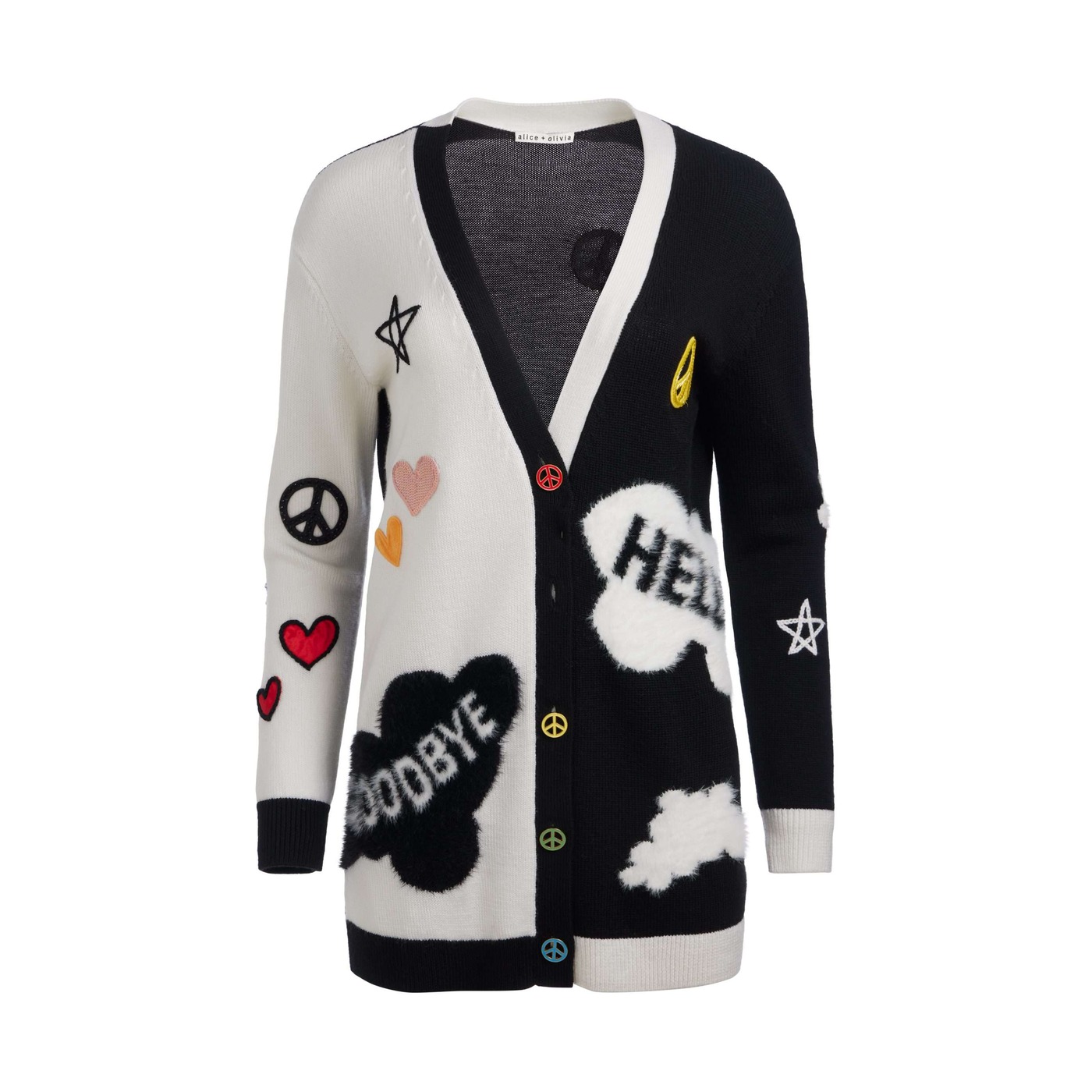 Bradford Cardigan, The Beatles × Alice + Olivia