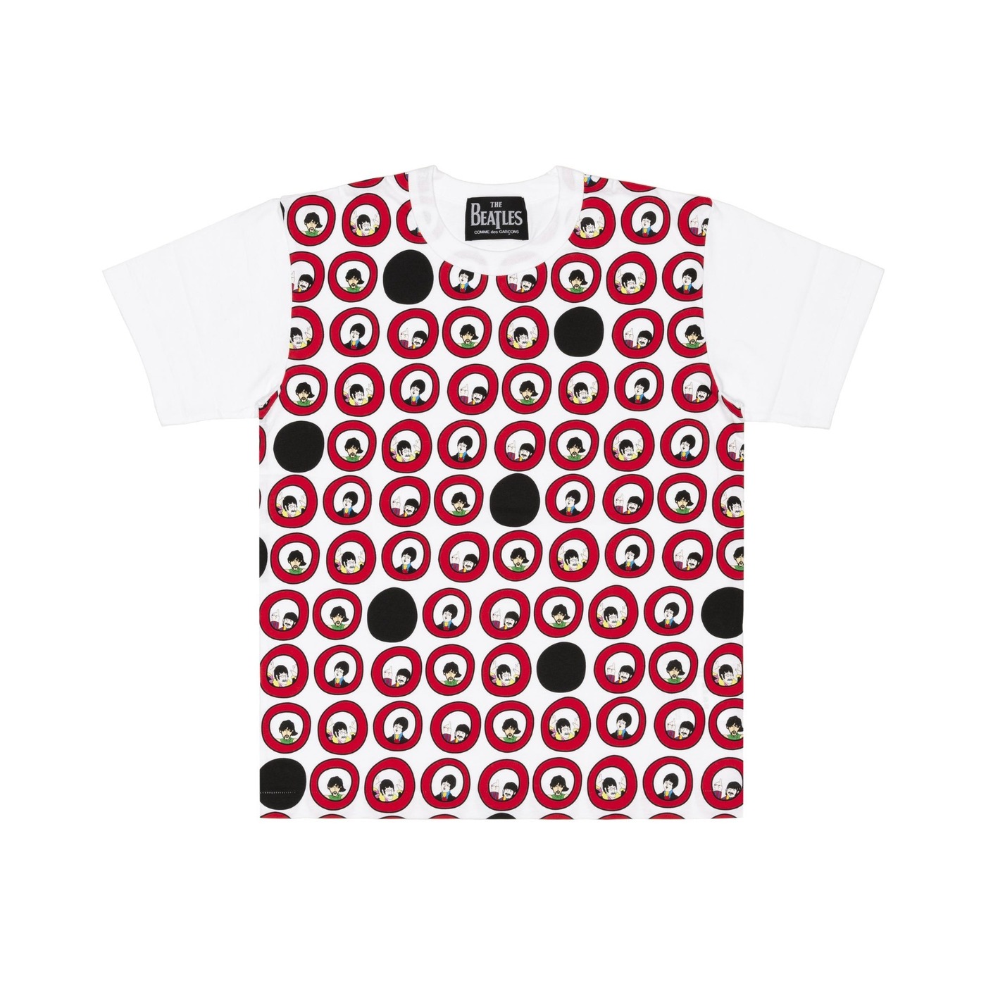 Faces Tee, The Beatles × Comme des Garçons