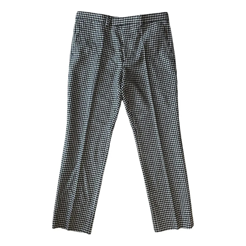 Houndstooth Wool Trousers, Harry Styles × Gucci