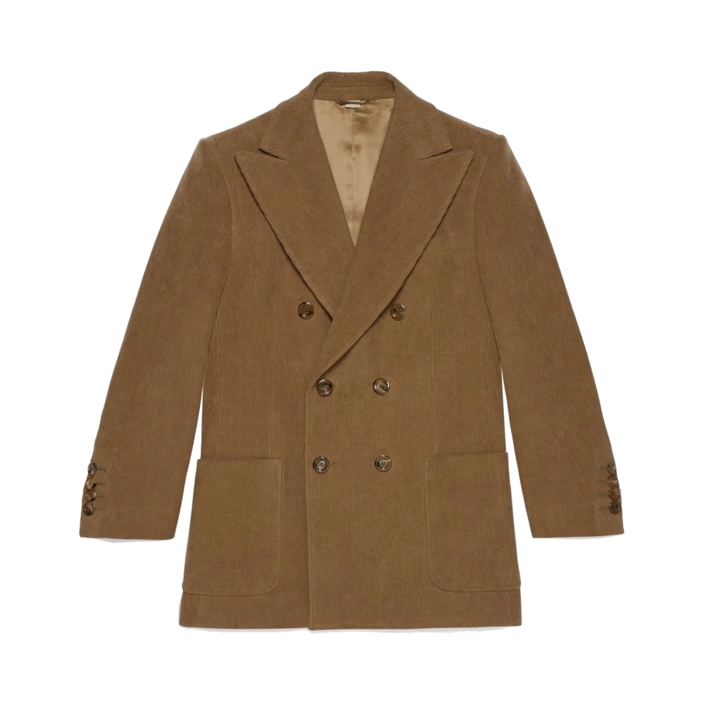 Double-Breasted Camel Corduroy Blazer, Harry Styles × Gucci