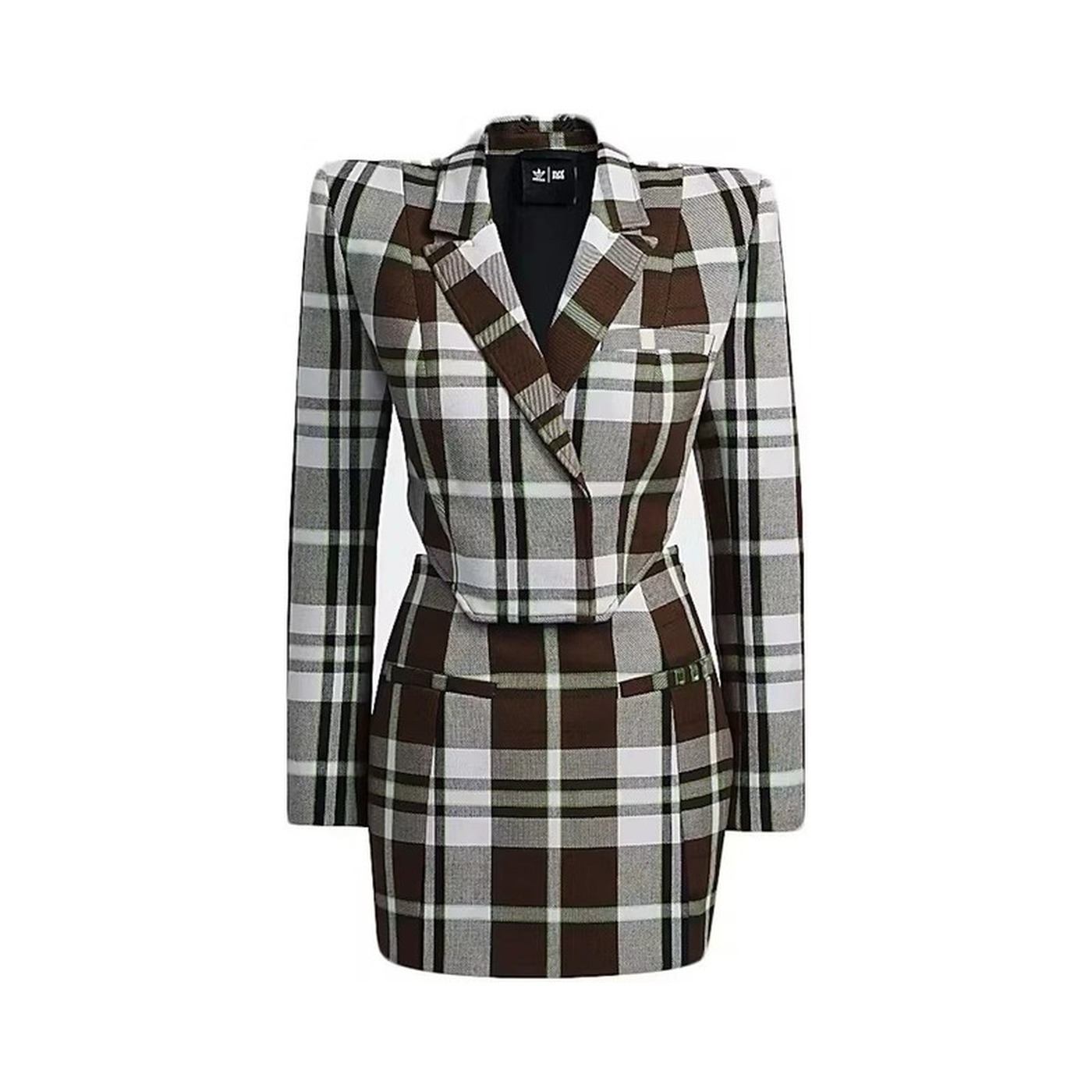 Halls of Ivy Plaid Suit, Beyoncé × Adidas