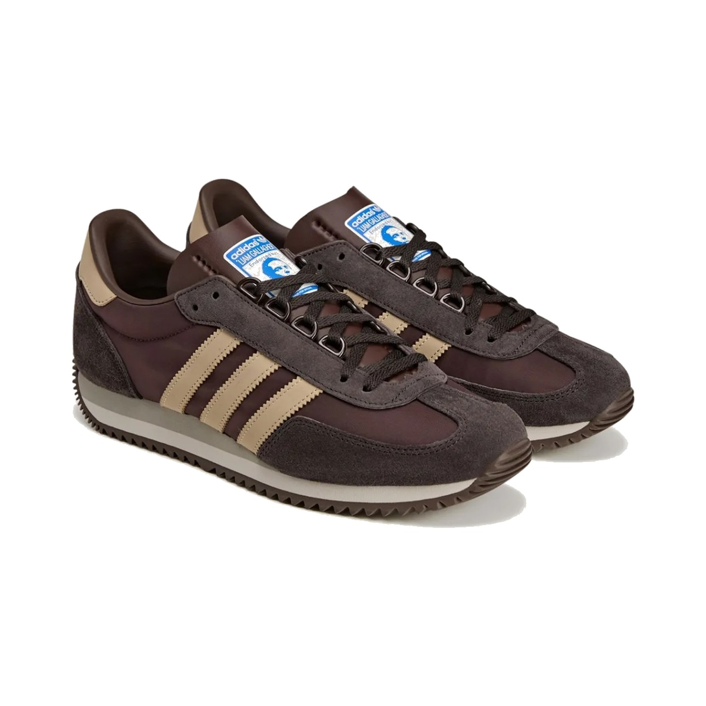 LG Achille SPZL Burgundy, Liam Gallagher × Adidas